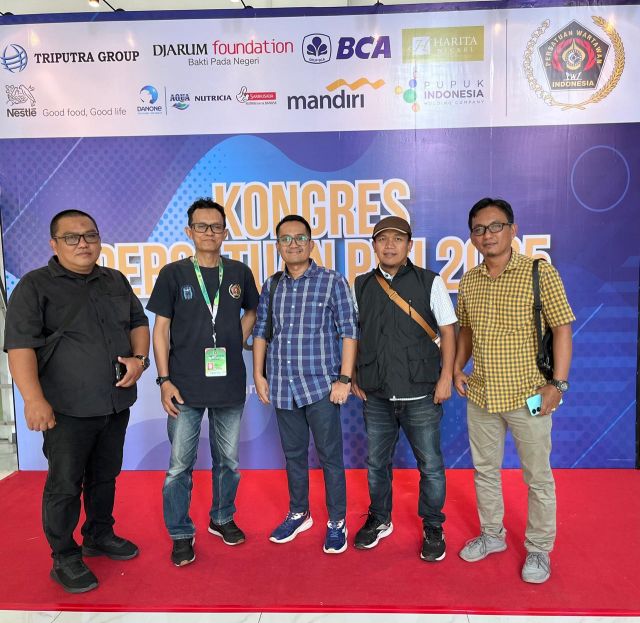 Kongres PWI 2025 Jadi Ajang Rekonsiliasi, Delegasi PALI Ambil Peran