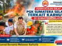 PGK Sumsel Dorong Kolaborasi Perusahaan dan Pemerintah Tangani Karhutla