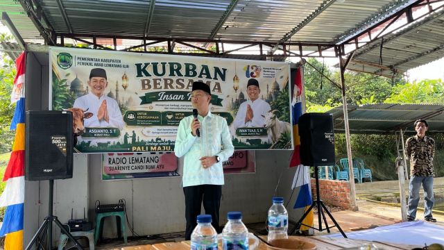 Pererat Sinergi dengan Media, Bupati PALI Kurbankan Sapi untuk Insan Pers