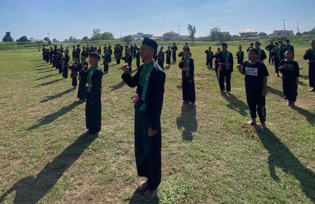 Uji Kenaikan Tingkat Perdana, Pagar Nusa PALI Cetak Kader Silat Berkarakter