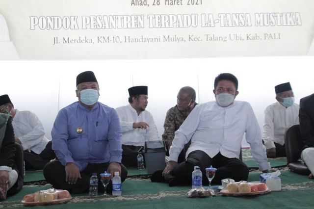 Gubernur Sumsel Dan Penjabat Bupati PALI hadiri Tahfidz  di Ponpes La Tansa Mustika