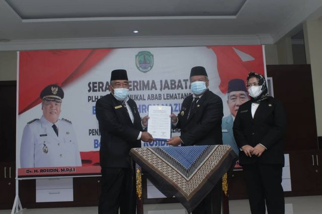 Plh Bupati PALI Lakukan Sertijab Kepada Penjabat Bupati PALI