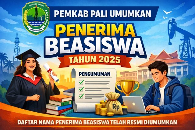 Pemkab PALI Umumkan Penerima Beasiswa Tahun 2025