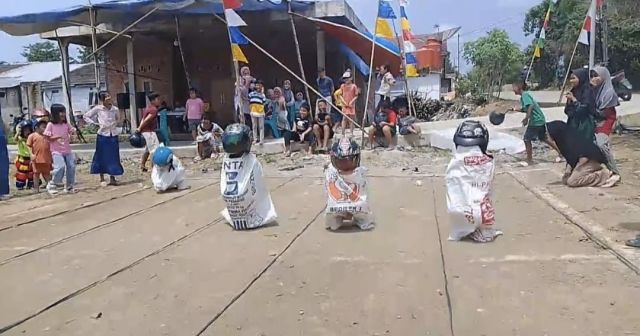Meriahnya HUT RI ala Warga Flamboyan: Ada Banyak Lomba dan Hiburan