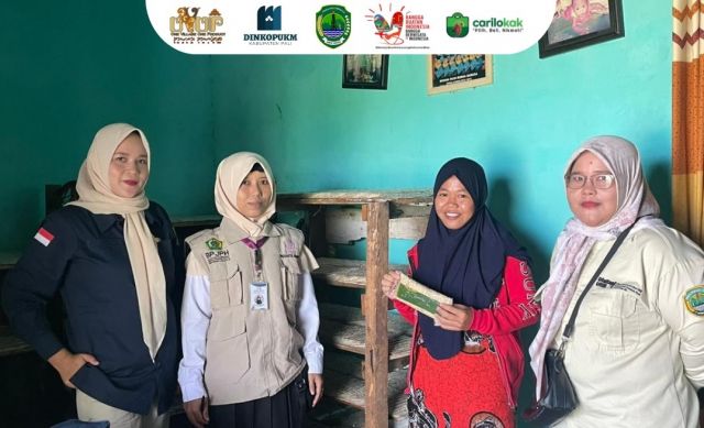 Dinkop UKM PALI Dampingi Pelaku Usaha Tempe Urus Sertifikasi Halal di Talang Ubi
