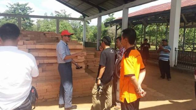 Tim Deliniasi Datang ke Candi Bumi Ayu, ini yang dilakukannya