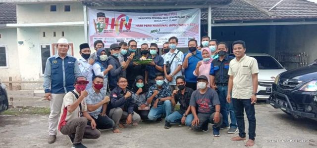 Peringati HPN, Wartawan di PALI gelar Yassinan dan Doa Bersama