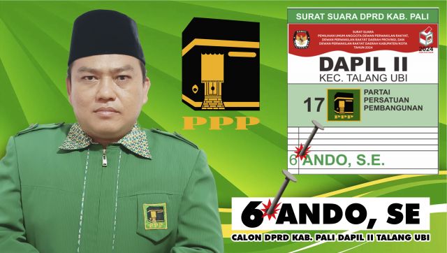 Calon DPRD PALI Dapil II Talang Ubi, Ando SE : Terbiasa Kritis dan Peduli
