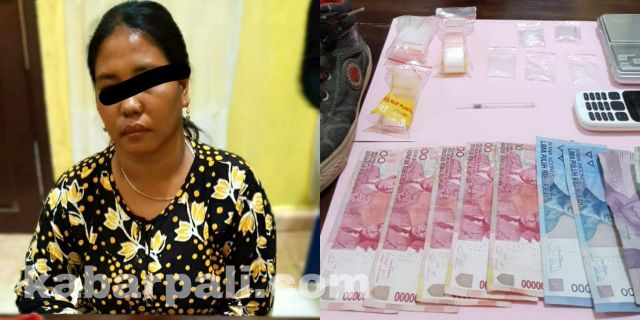 Suka Jual Narkoba pada Sopir Batubara, Seorang Ibu-ibu diamankan Polisi