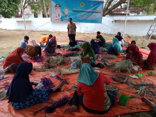 Bina Mutu Produk, Disdagprin PALI Gelar Pelatihan Industri Kecil