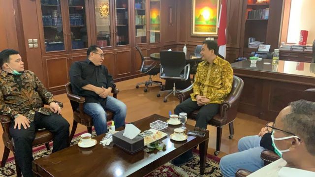 Gagasan SMSI Luncurkan 'News Room' Disambut Wakil Ketua DPR RI
