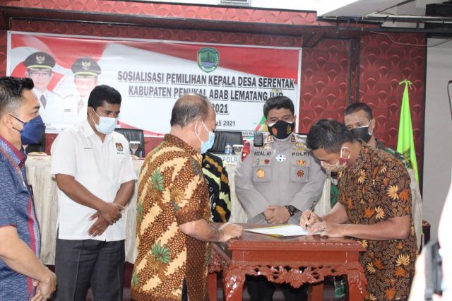 Jaga Kondusifitas! Pilkades Serentak di PALI 27 Oktober