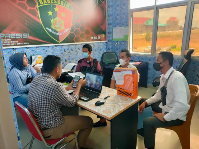 Pasal Fitnah, Kades Tambak Terpilih dilaporkan ke Mapolres PALI