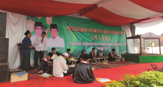 Bupati PALI Buka MTQH Tingkat Kabupaten