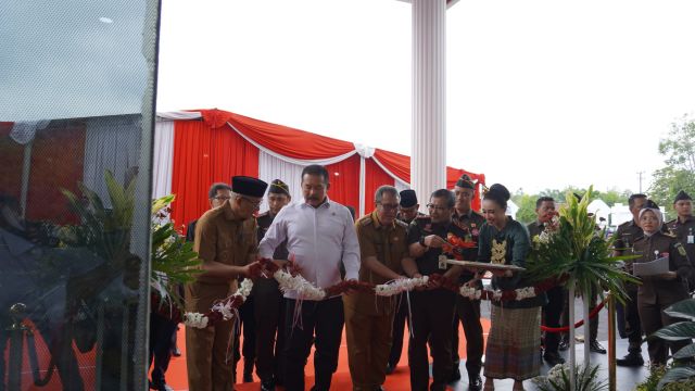 Bersama Jaksa Agung, Heri Amalindo Resmikan Kantor Kejari PALI