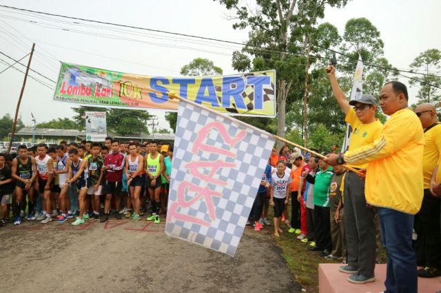 Atlet Nasional ini Juarai Lomba Lari 10 K PALI