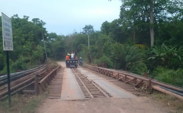Kondisi Memprihatinkan, Warga Curup Dambakan Jembatan Permanen