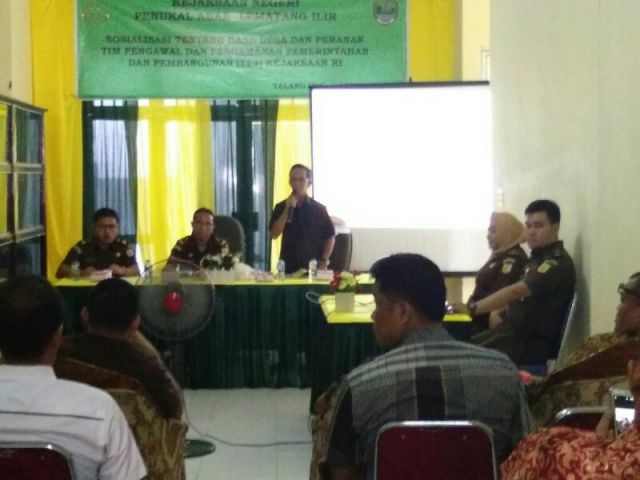 Cegah Penyimpangan Dana Desa, Kejaksaan Kumpulkan Kades Se-PALI