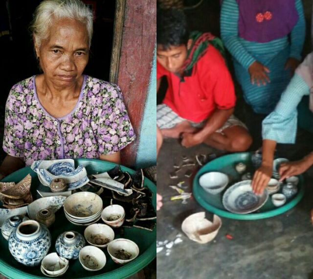 Hendak Tanam Kunyit, Seorang Nenek Justru Temukan Benda ini