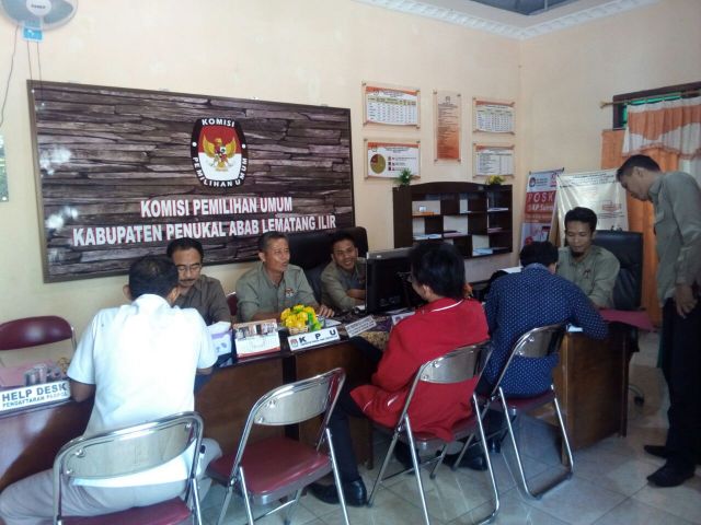 Jelang Penutupan, Sudah 13 Parpol Mendaftar di KPUD PALI