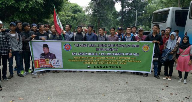 Aka Cholik Ajak Ratusan Pemuda Serbu Bedegung