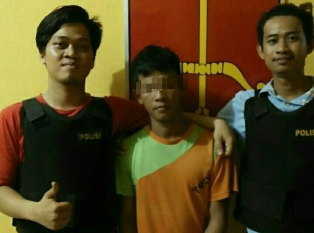 Peras pengendara, Kini Pemuda ini Meringkuk di Jeruji Besi