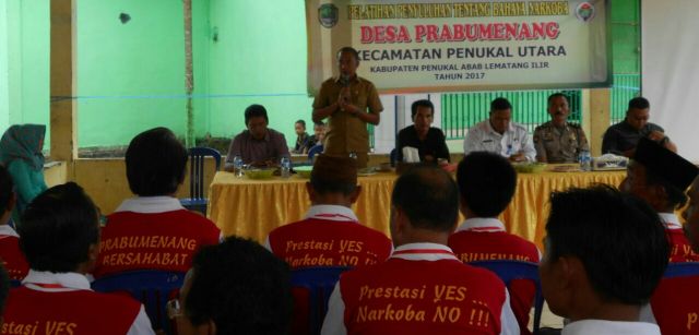 Hindari Narkoba, Prabumenang Gelar Sosialisasi