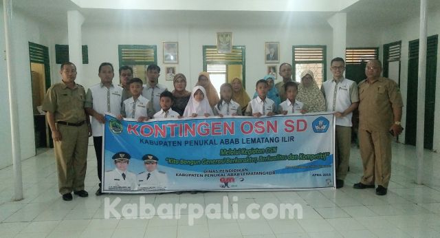 Siswa PALI Ikut OSN Provinsi, Kadisdik : Kita Pasti Menang! 
