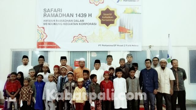 Safari Ramadhan, Adera Field Santuni 100 Anak Yatim 