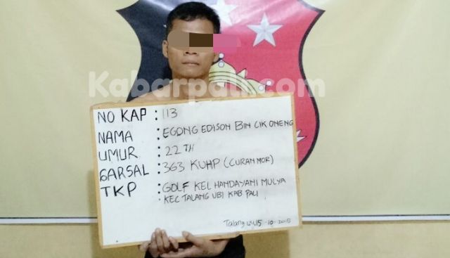 Curi Motor di Lapangan Golf, Satu dari Empat Sekawan dibekuk Polisi