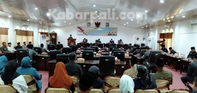 DPRD PALI Genjot Pembahasan RAPBD 2019 
