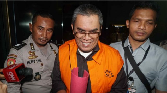 Terima Fee Proyek, Bupati Muara Enim Ahmad Yani Resmi Pakai Rompi Oranye