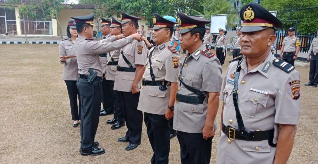 Mutasi, Dua Kapolsek di PALI Berpindah Tugas