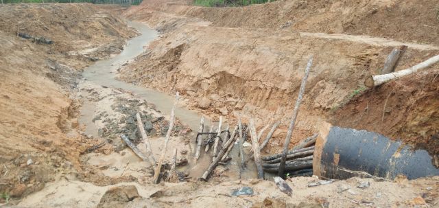 Normalisasi Sungai Bernai, Warga : Justru Merusak!