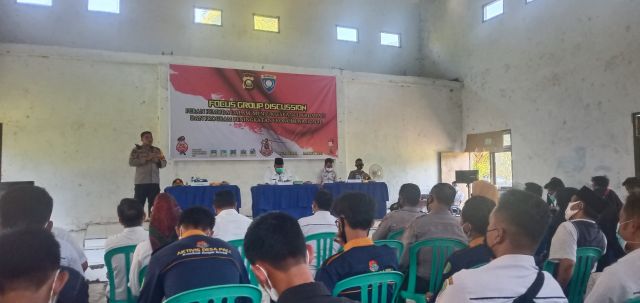 Ajak Pemuda Sukseskan PSU, Polres PALI Gelar FGD