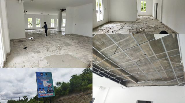 Tak Kunjung difungsikan, Gedung Baru Senilai Rp8,5 Miliar Kini Rusak Parah