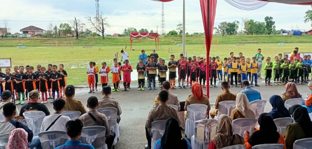 21 Tim Berlaga pada KNPI Cup U-12 di Talang Ubi
