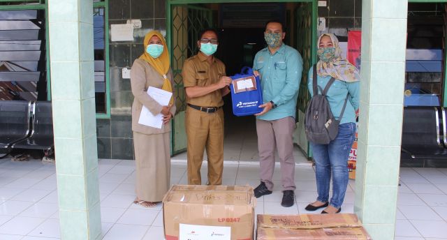 Perangi Covid 19, Pertamina Adera Berikan Bantuan APD ke Dinkes PALI
