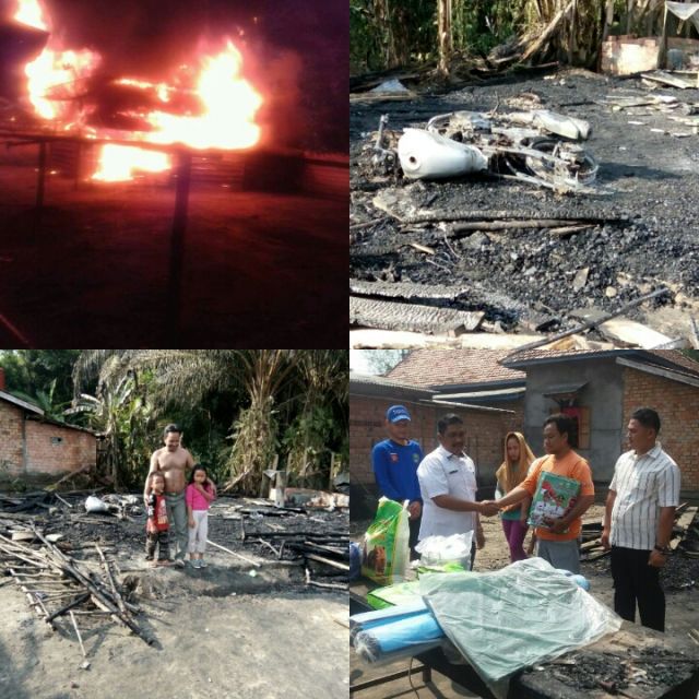 Asyik Nonton Orgen, Rumah Habis Terbakar