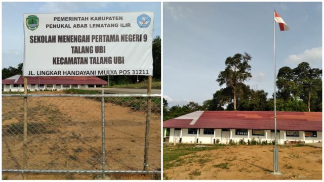 Kamriadi : Gedung SMPN 9 Talang Ubi Sekarang Sudah dipakai