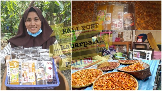 Terobos Badai Corona, Gadis PALI Produksi Serbuk Herbal