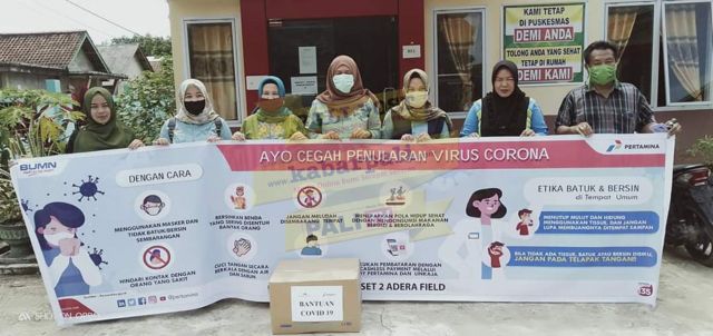 Dukung Pencegahan Covid-19, Adera Field Beri Bantuan APD