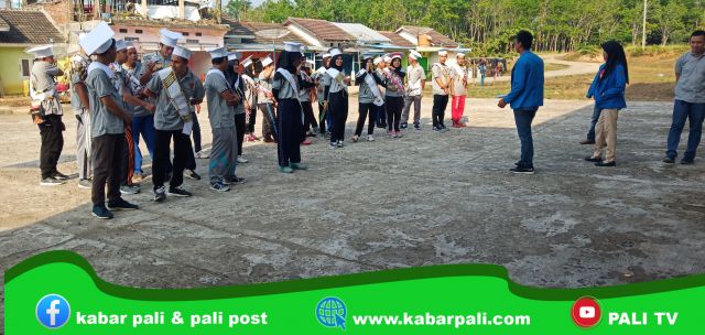 Mulai perkuliahan, Mahasiswa Baru Serasan PALI Gelar OSPEK