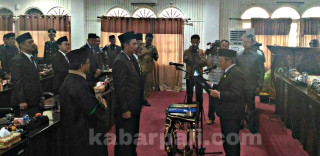 Sah, Aswawi dan Dedi Jadi Anggota DPRD PALI