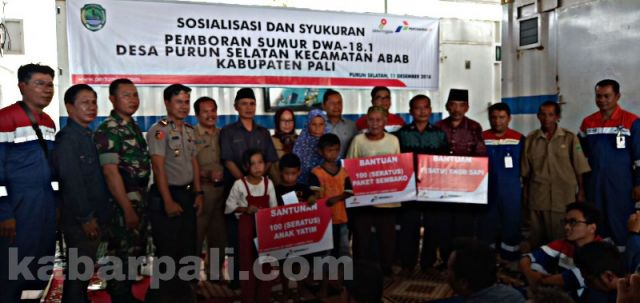 Pemboran Pertama Sejak PALI Terbentuk, Pertamina Gelar Syukuran