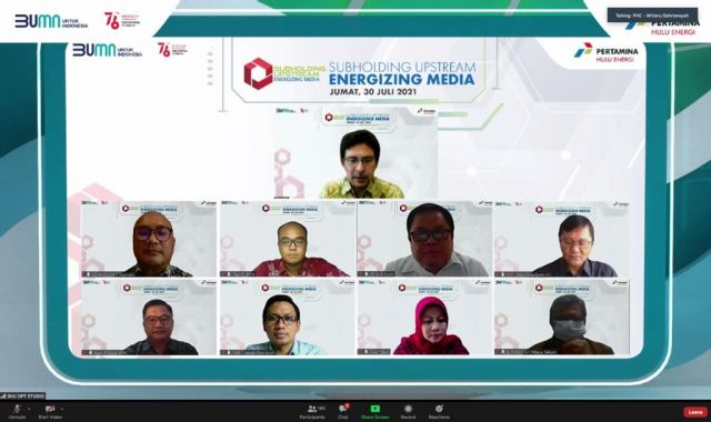 Subholding Upstream Pertamina Gelar Media Gathering Secara Daring