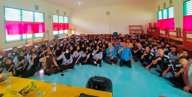 Tebar Motivasi dan Wawasan, KNPI PALI Jelajahi Sekolah