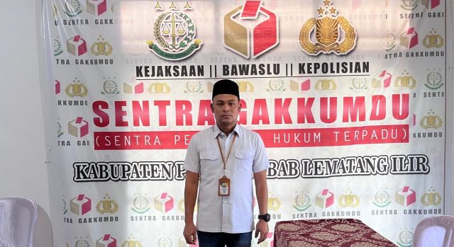 Jaga Pilkada Tetap “On The Track”, Bawaslu PALI mulai aktifkan Sentra Gakkumdu