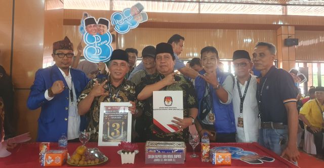 Dapat Nomor Urut 3 pada Pilkada PALI, “JEDAR” Optimis Bakal Menang