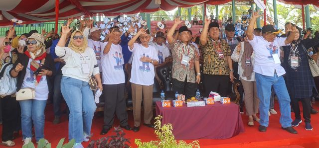 Hadiri Deklarasi Kampanye Damai, Paslon JEDAR Siap Sejukkan Pilkada PALI